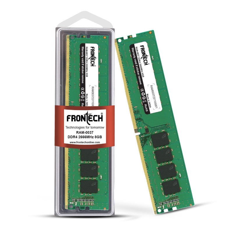 Frontech 8GB DDR4 2600 MHz RAM Memory (RAM-0037) Frontech 8GB DDR4 2600 MHz RAM Memory (RAM-0037)